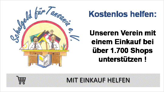 Hier geht's zu unserem Spenden-Shop! Hier geht's zu unserem Spenden-Shop!